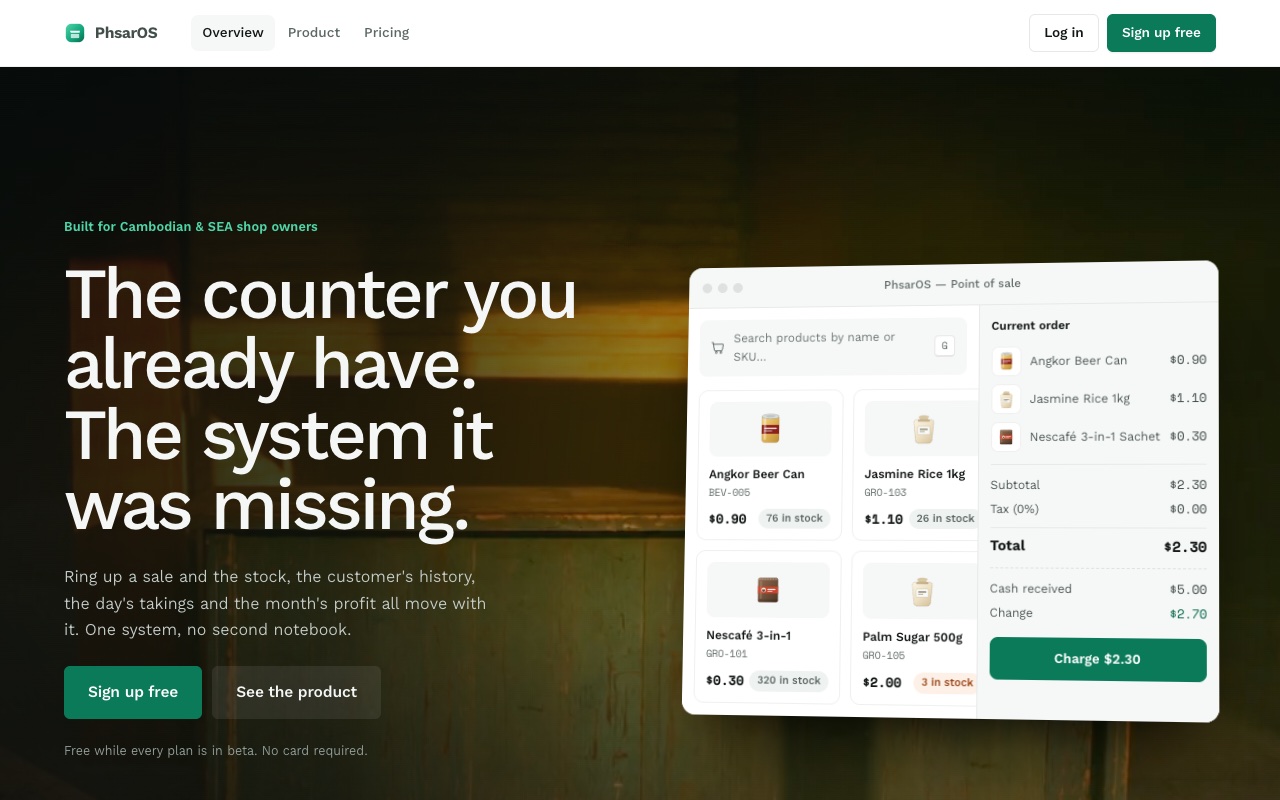 PHSAROS home page
